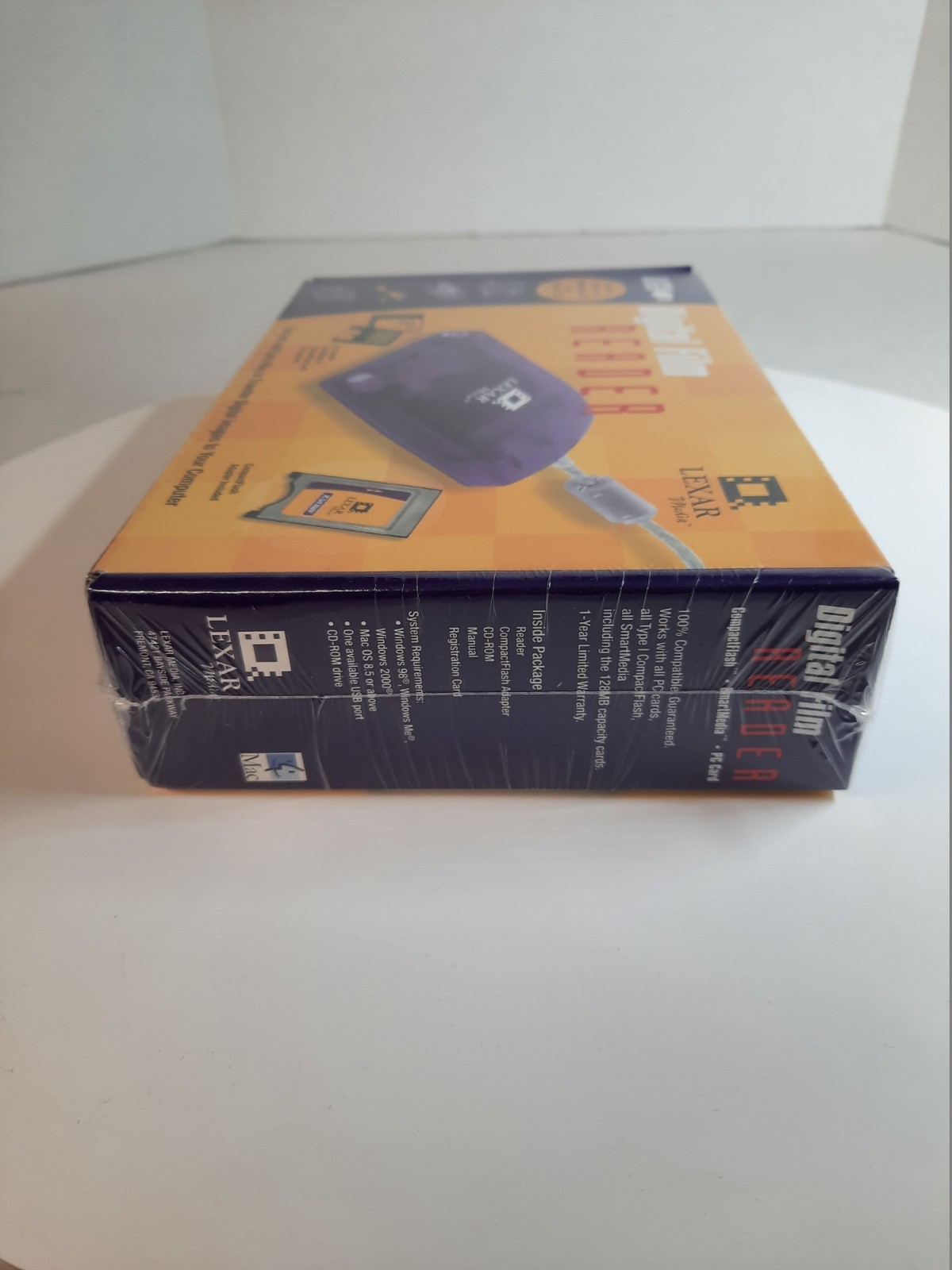 Lexar RW007-001 Compact Flash SmartMedia PC Card USB Reader Sealed