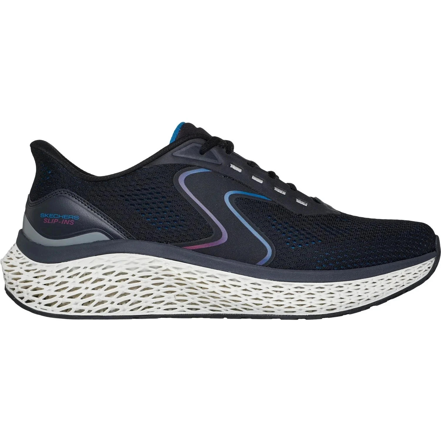 Skechers Shoes Men Black Sport Slipins Cushion Comfort Memory Foam Energy 232810