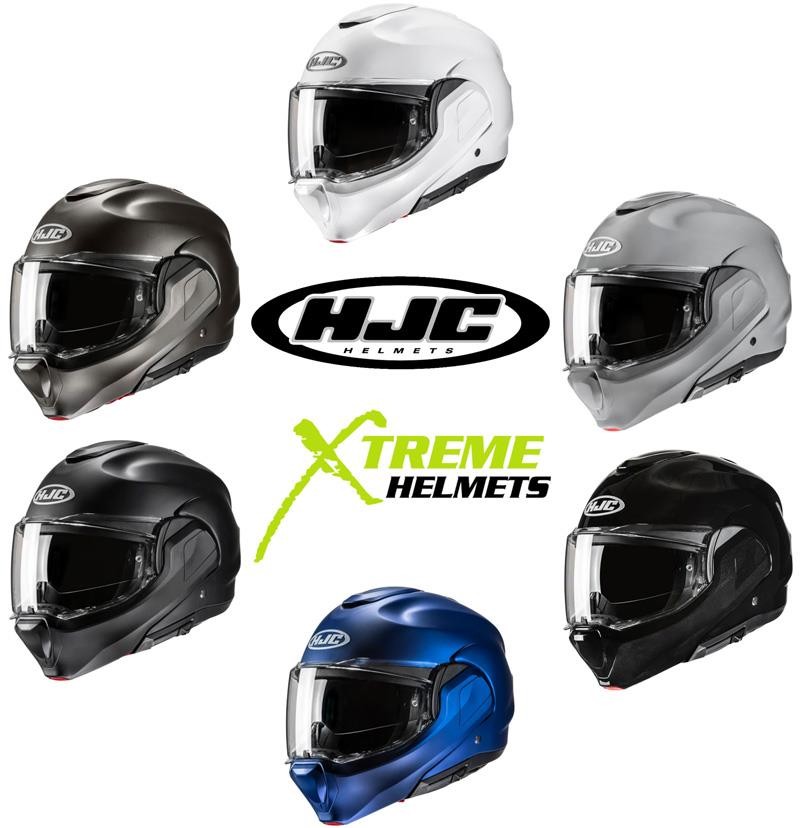 HJC F100 Helmet Flip Up Modular Inner Visor Pinlock Ready DOT XS-XXL