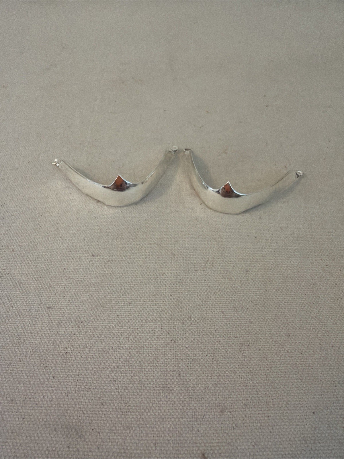 Silver Tone Solid Toe Cap NEW