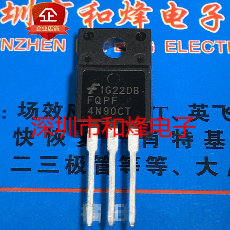 10pcs FQPF4N90CT TO-220F