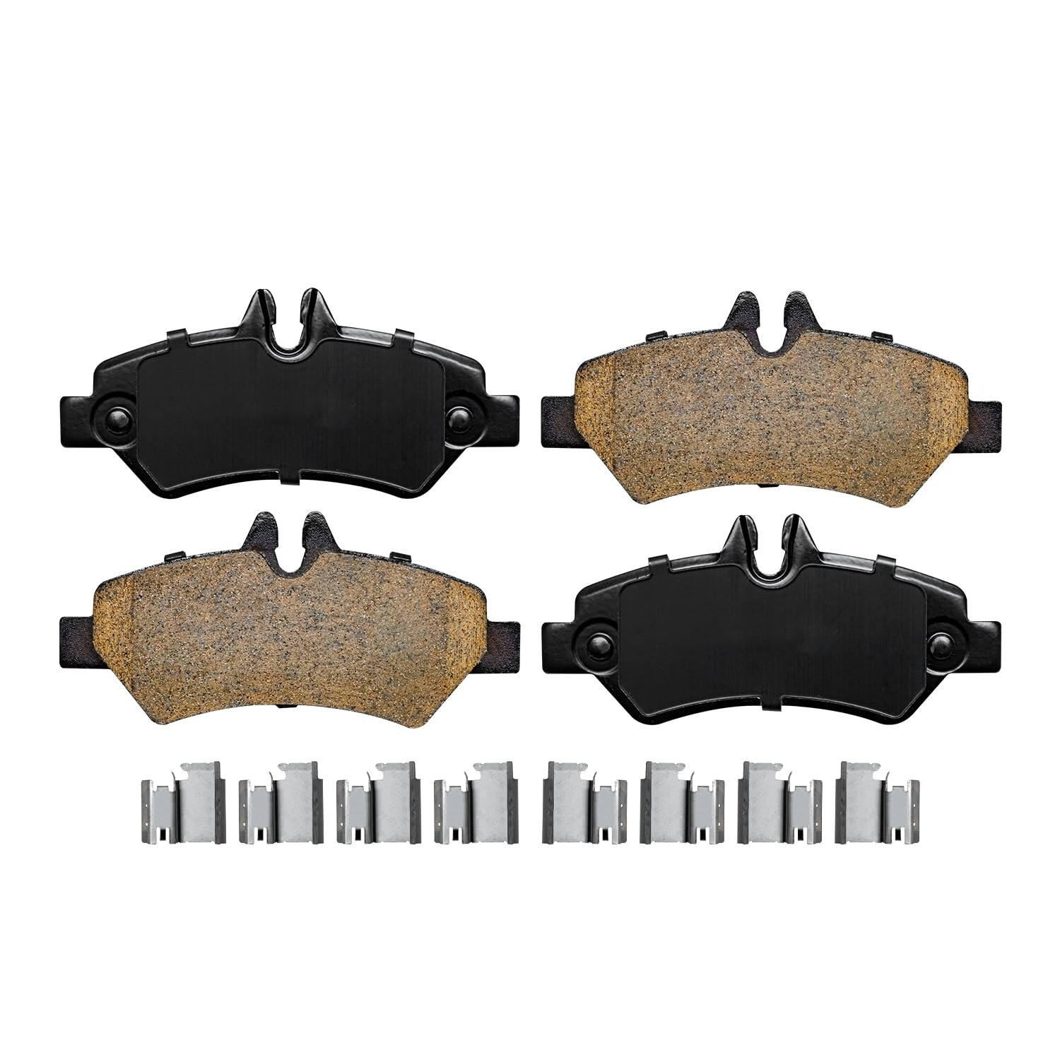 Front Rear Ceramic Brake Pads for Dodge Freightliner Mercedes-Benz Sprinter 2500