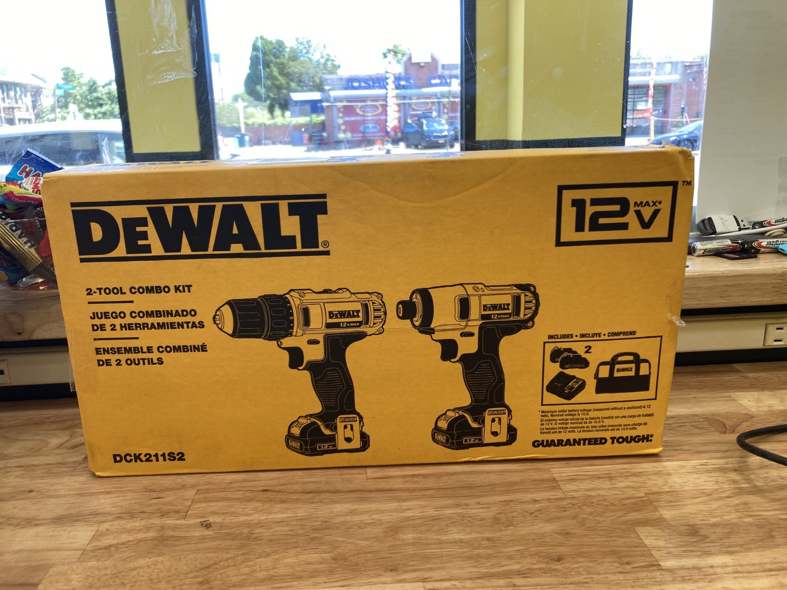 DEWALT 2-Tool 12-Volt Max Power Tool Combo Kit with Soft Case . DCK211S2 New