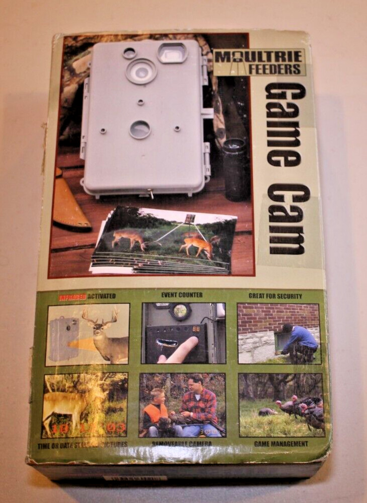 Moultrie Feeders Game Cam 35 mm Film trail camers - MINT IN BOX UNUSED