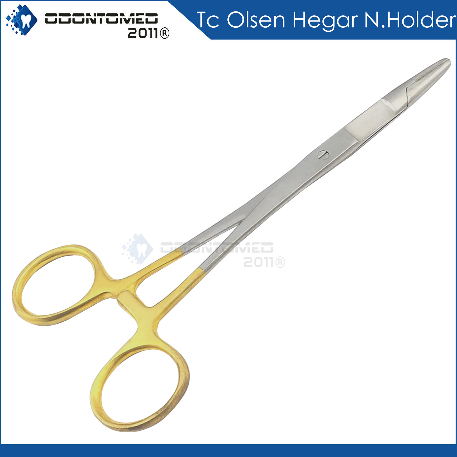 T/C OLSEN HEGAR NEEDLE HOLDER 6.5" SERRATED W/ TUNGSTEN CARBIDE INSERT