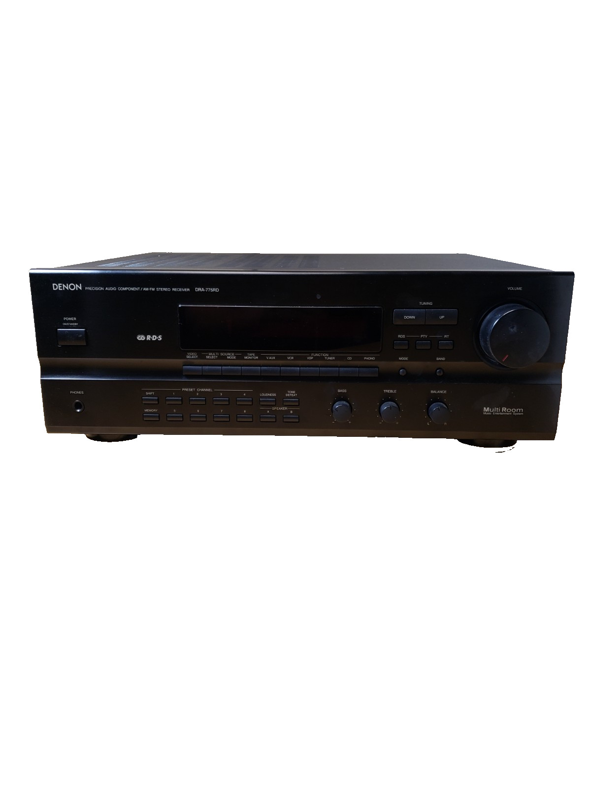 Denon DRA-775RD AM/FM Audio Video Stereo Receiver No Remote Tested