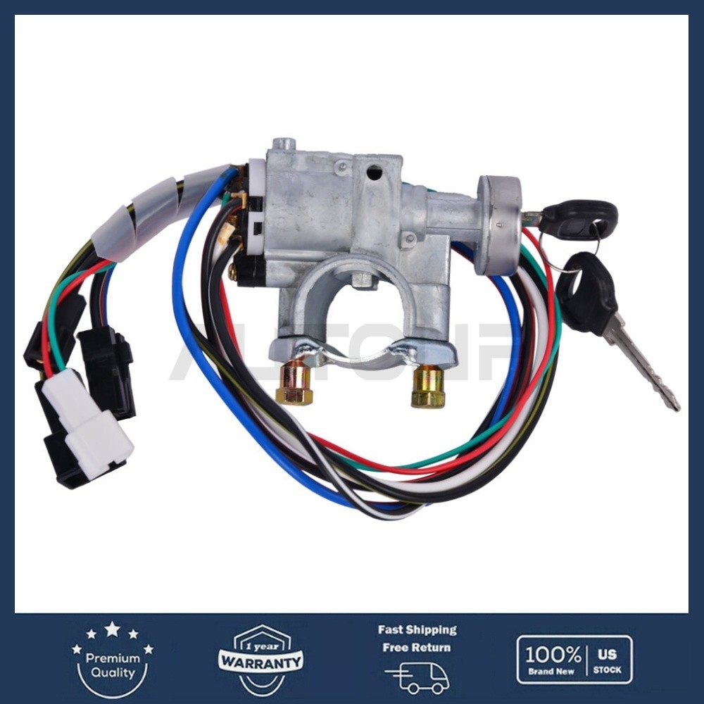 NEW Ignition Switch w/2 Keys UB3976290 For Mazda Pickup B2000 B2200 B2600 86-93