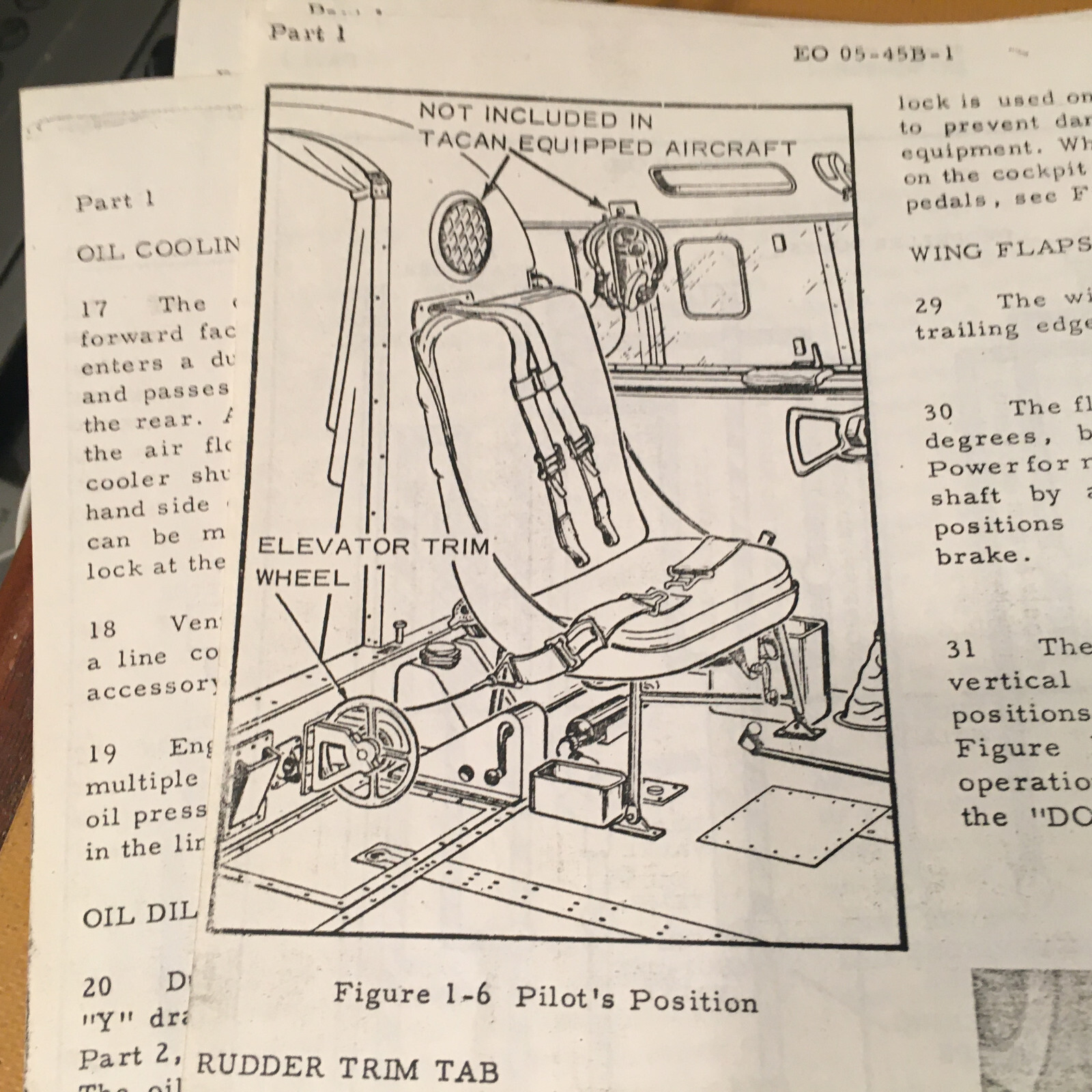 Beech 18, RCAF Expeditor III , C-45 Pilot's Operating Instruction Handbook