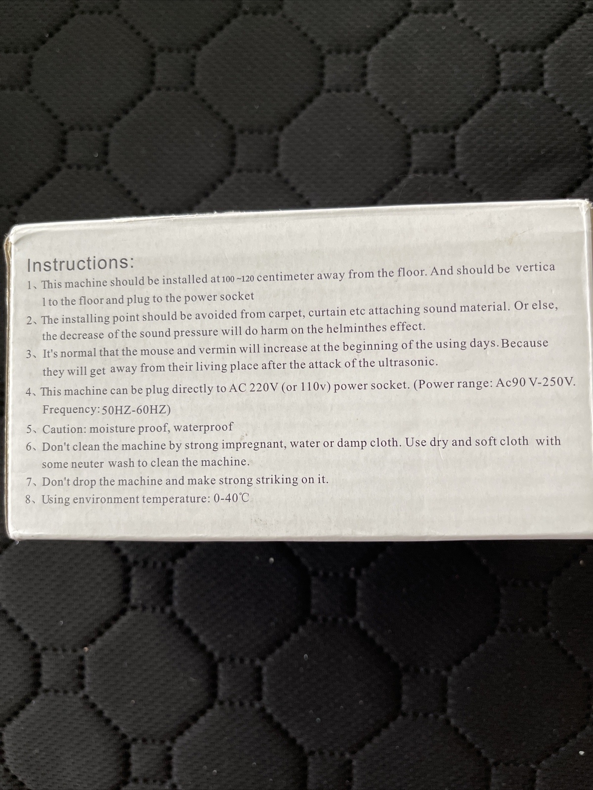 Ultrasonic Pest Repeller Plug In AC 2 Pk FREE SHIP