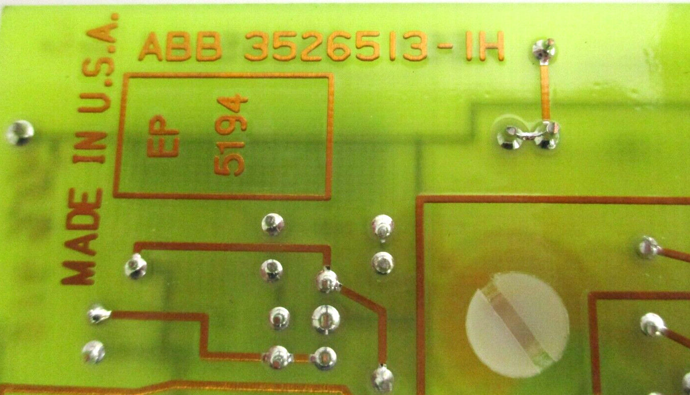 ABB , 3526514 , OUTPUT BOARD , CLEAN - USED