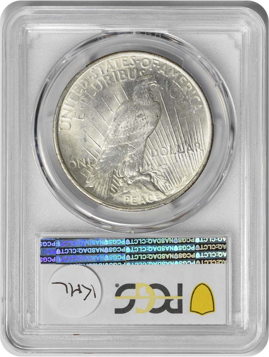 1924 Peace Silver Dollar MS63 PCGS