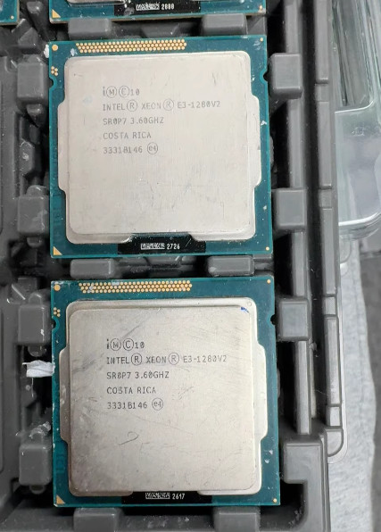 Intel Xeon E3-1280 V2 LGA-1155 CPU processor 1280V2 SR0P7 3.60GHz quad-core 69W