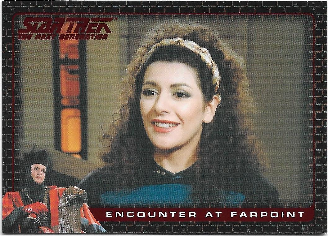 Star Trek TNG Archives Inscriptions Encounter at Farpoint E1 -E46 You Pick card