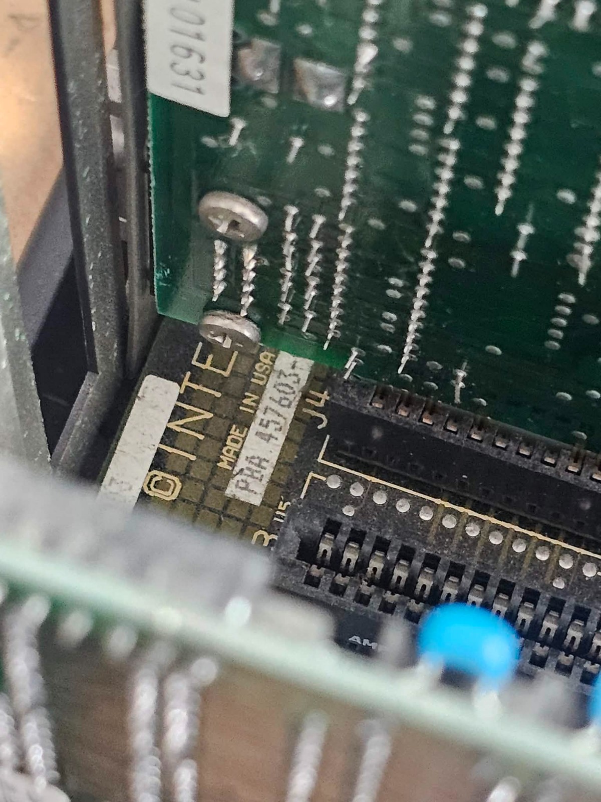 Retro Vintage IBM PC AT 5170 Desktop Computer Posts Upgraded 386 Intel Board