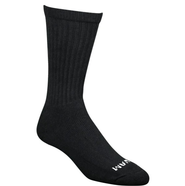 Wigwam Super 60® Crew 3-Pack Cotton Athletic Socks S1077 - M, L, XL - W, B, G