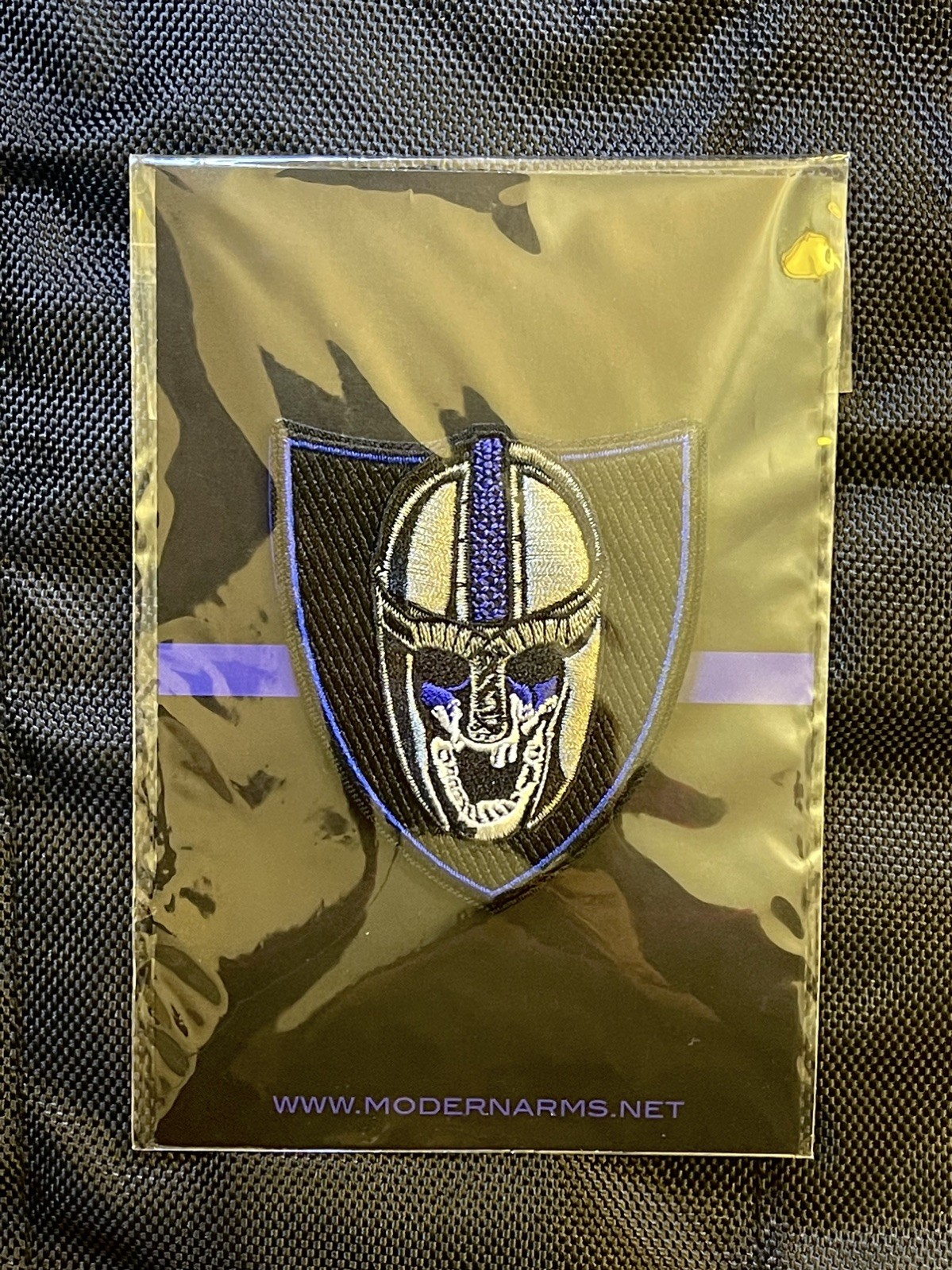 Blue Line Viking Tactical Morale Patch, Modern Arms Patch, Embroidered
