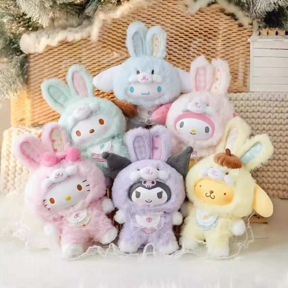Toptoy Sanrio Elf Bunny Baby Series Blind Box Confirmed Figures Toy Plush Gift