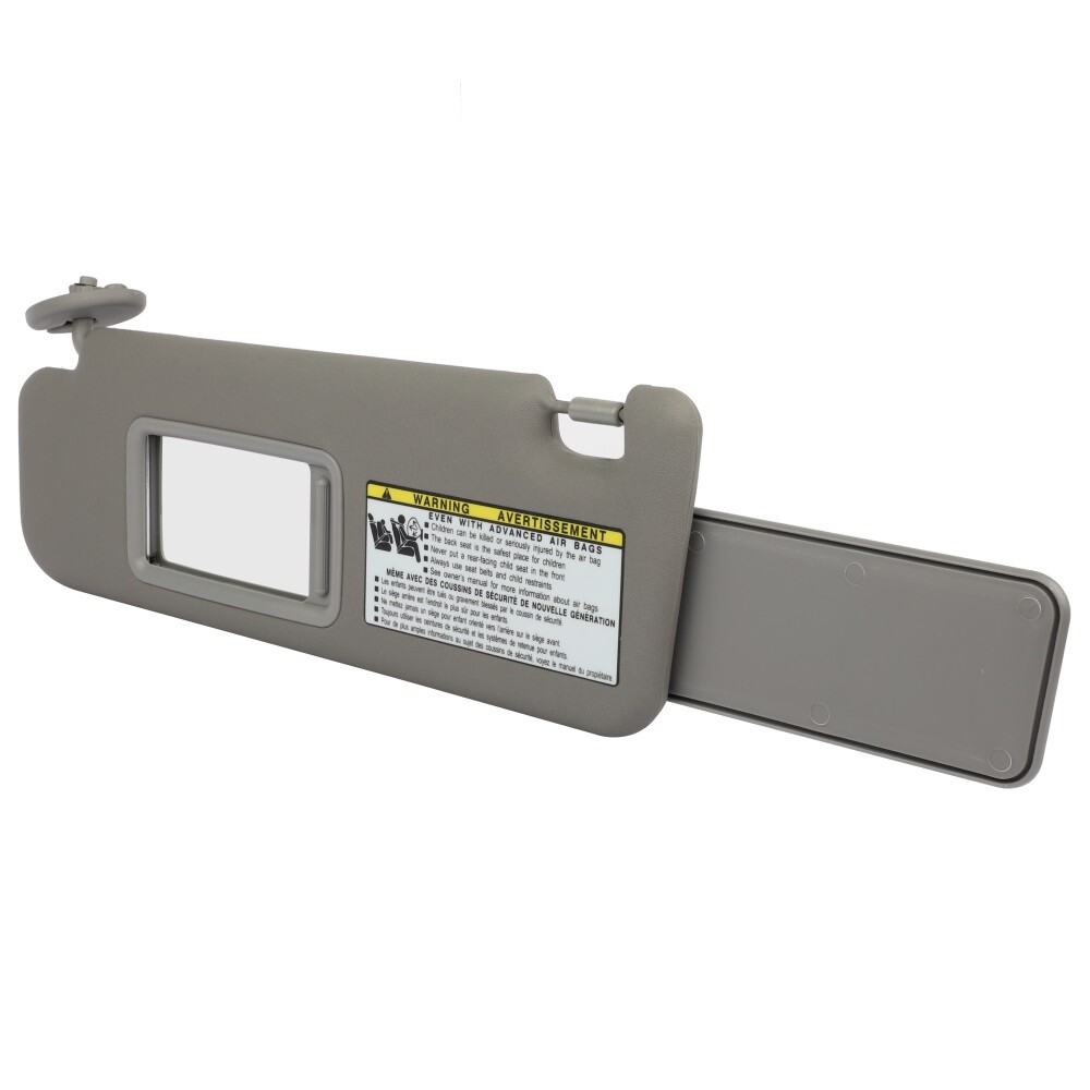 For 2005-2007 Toyota 4Runner Left Driver Side Gray Sun Visor 74320-3D050-B0