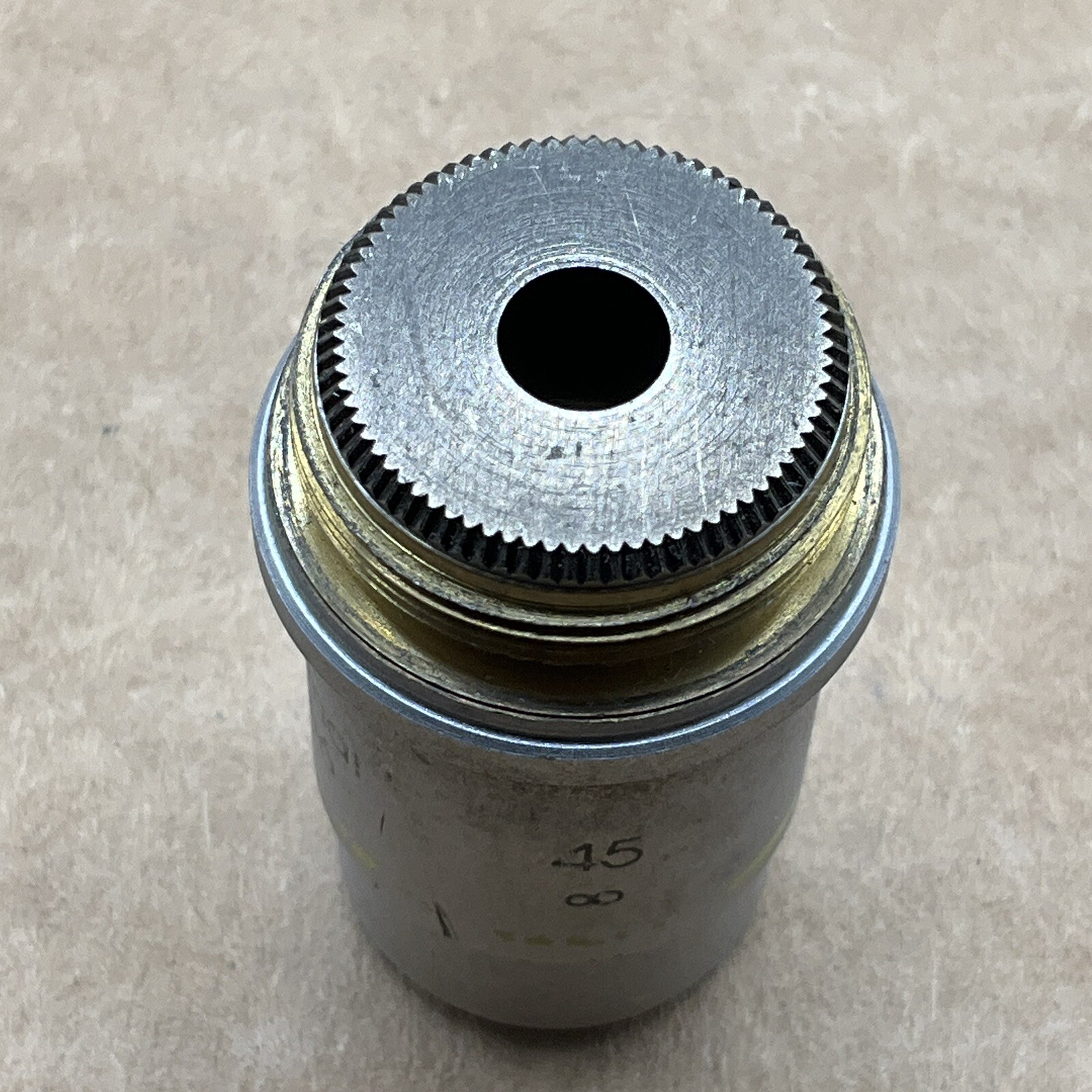 Reichert Microscope Objective 45 / 66 Achromat 1116 USA Optic Part