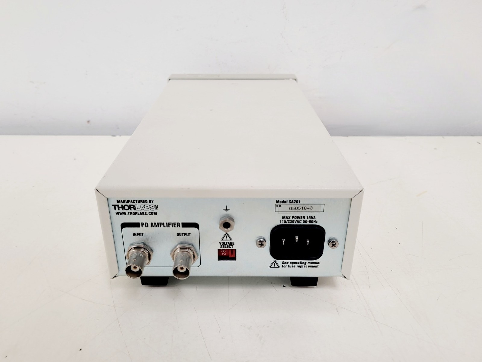 Thorlabs SA201 Spectrum Analyzer Controller