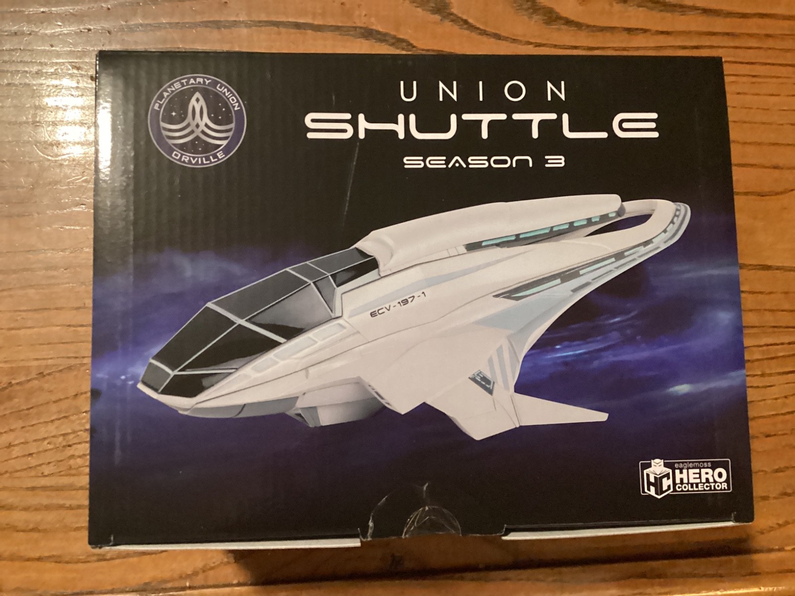 Eaglemoss The Orville Season 3 Union Shuttle Ship Replica Brand New and In Stock