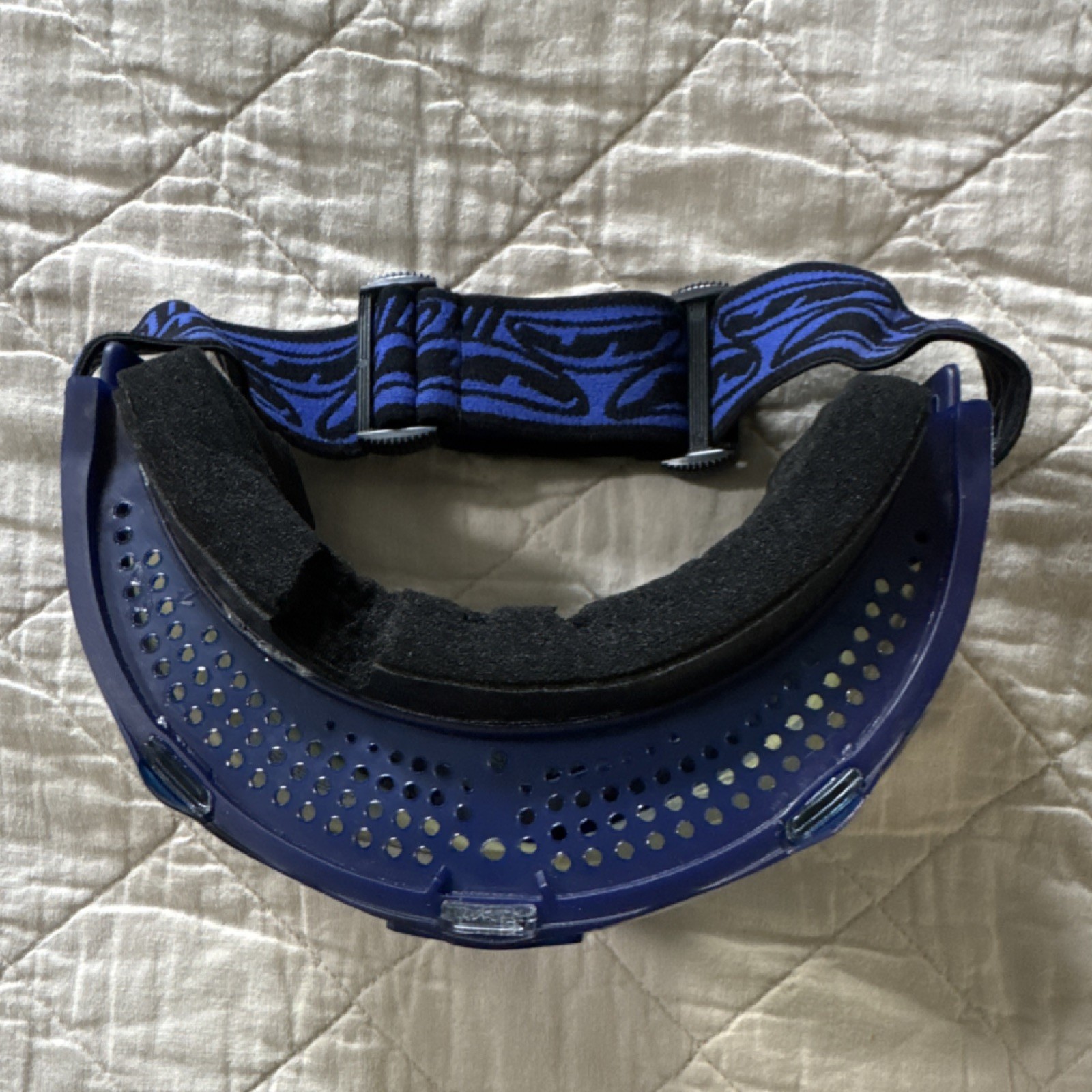 JT Proflex Frames ICE Blue Goggles Mask with Thermal Lens and Strap