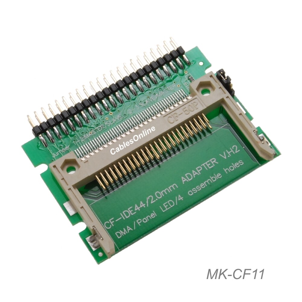 44-Pin (2.5") IDE Male to Compact Flash Male Adapter - MK-CF11