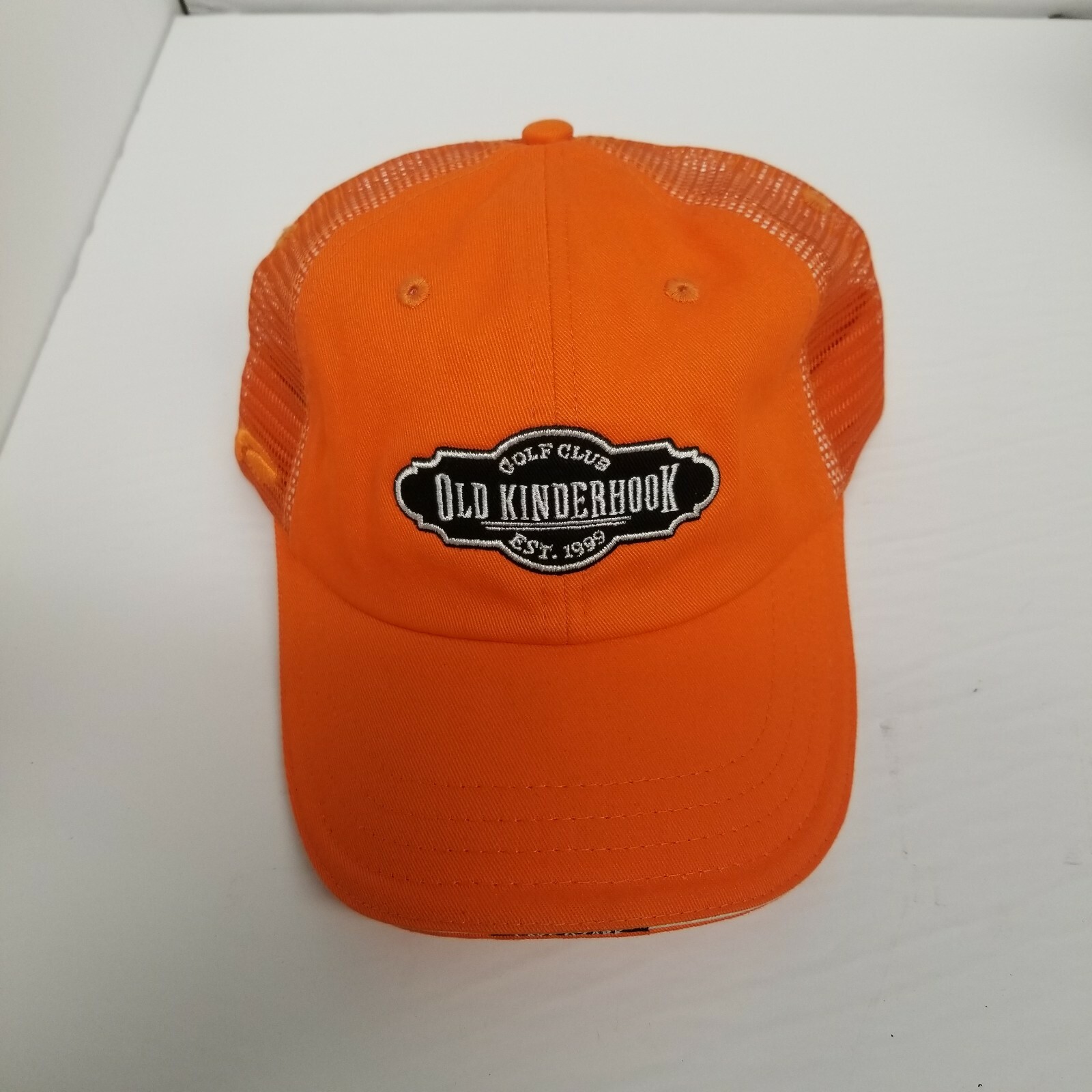Old Kinderhook Golf Club Bright Orange Adjustable Strapback Hat