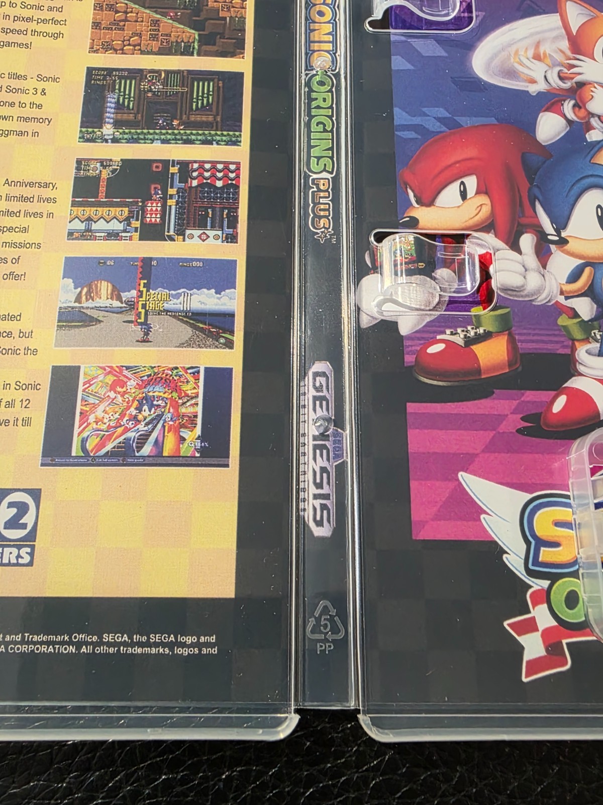 Replacement Case (NO GAME) Nintendo Switch Sonic Origins Plus
