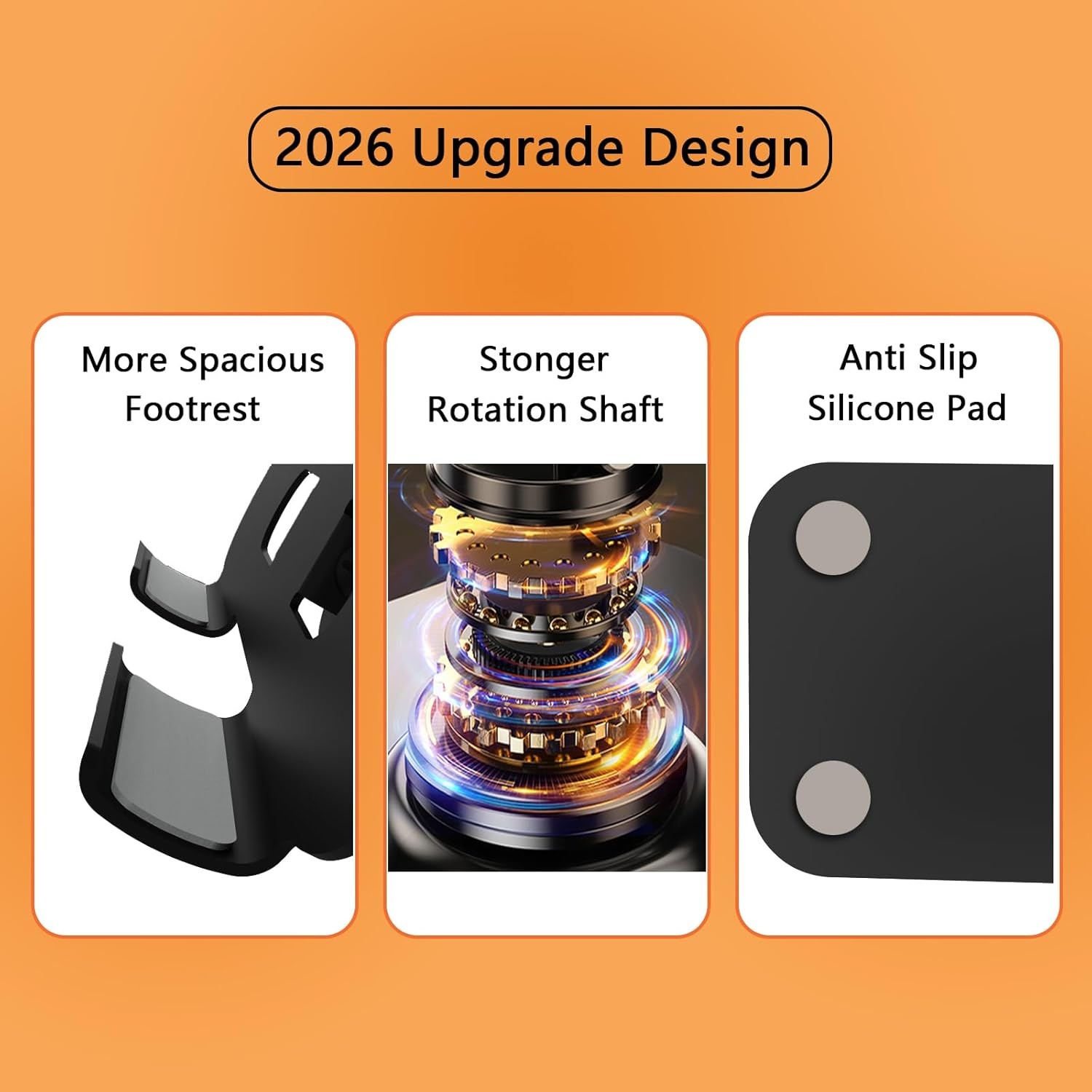 Metal Tablet Stand, Adjustable 360° Rotation Tablet Holder For 4-16" Tablet