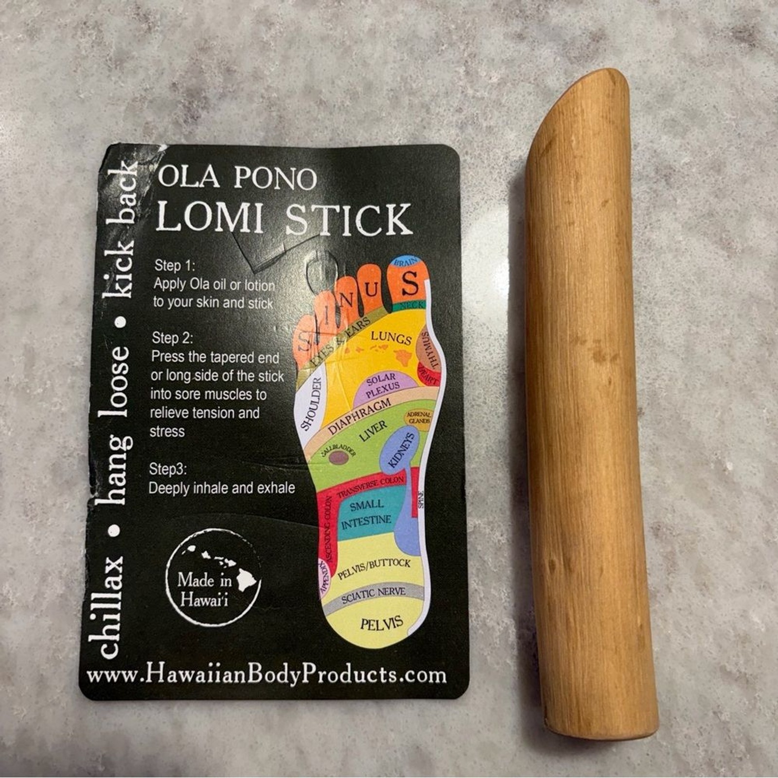 Ola Pono Lomi Stick Massage Tool