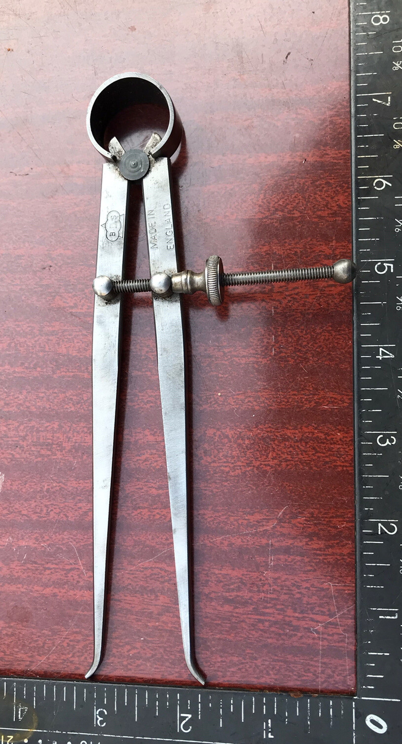 BDS 7" Inside Calliper Engineer Machinist Callipers England made