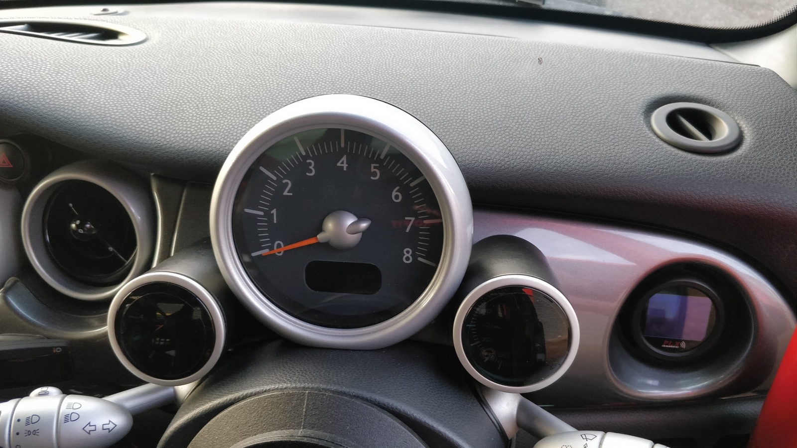 Orranje Rev Counter Gauge Pods 52mm - MINI One Cooper S R50 R52 R53