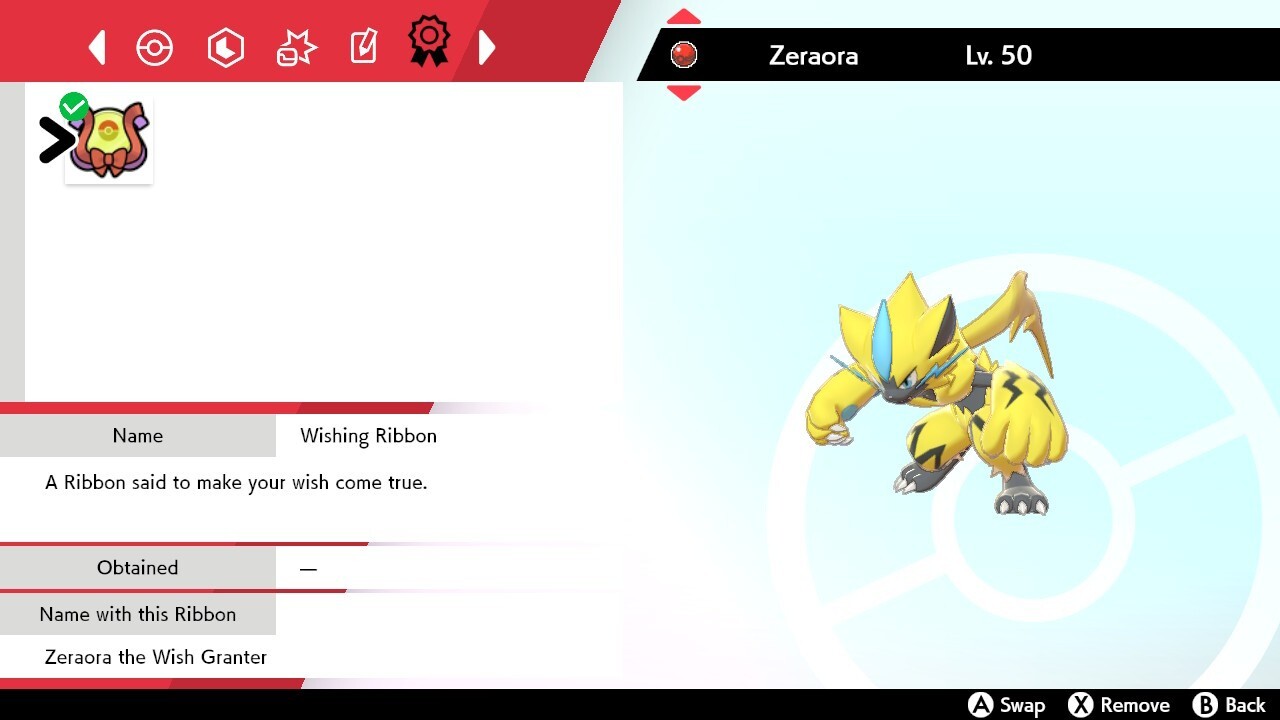 2018 Event Zeraora For Pokemon Sword & Shield