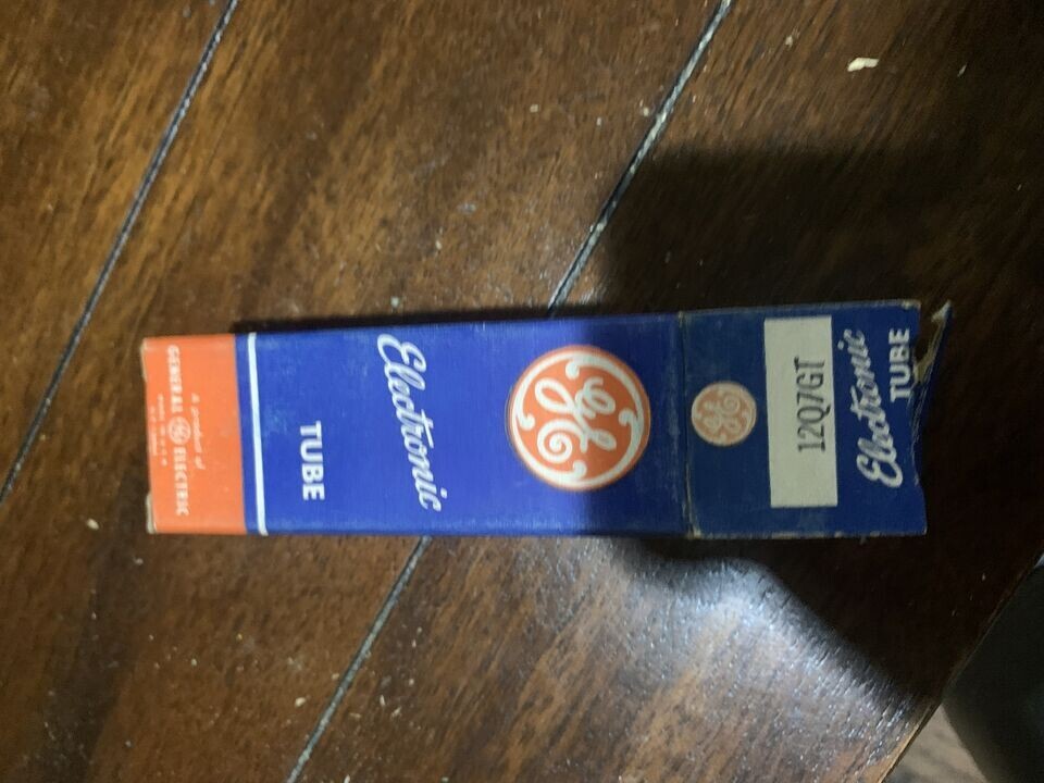 GE 12Q7GT Audio Electronic Vintage Radio HAM Vacuum NOS Tubes