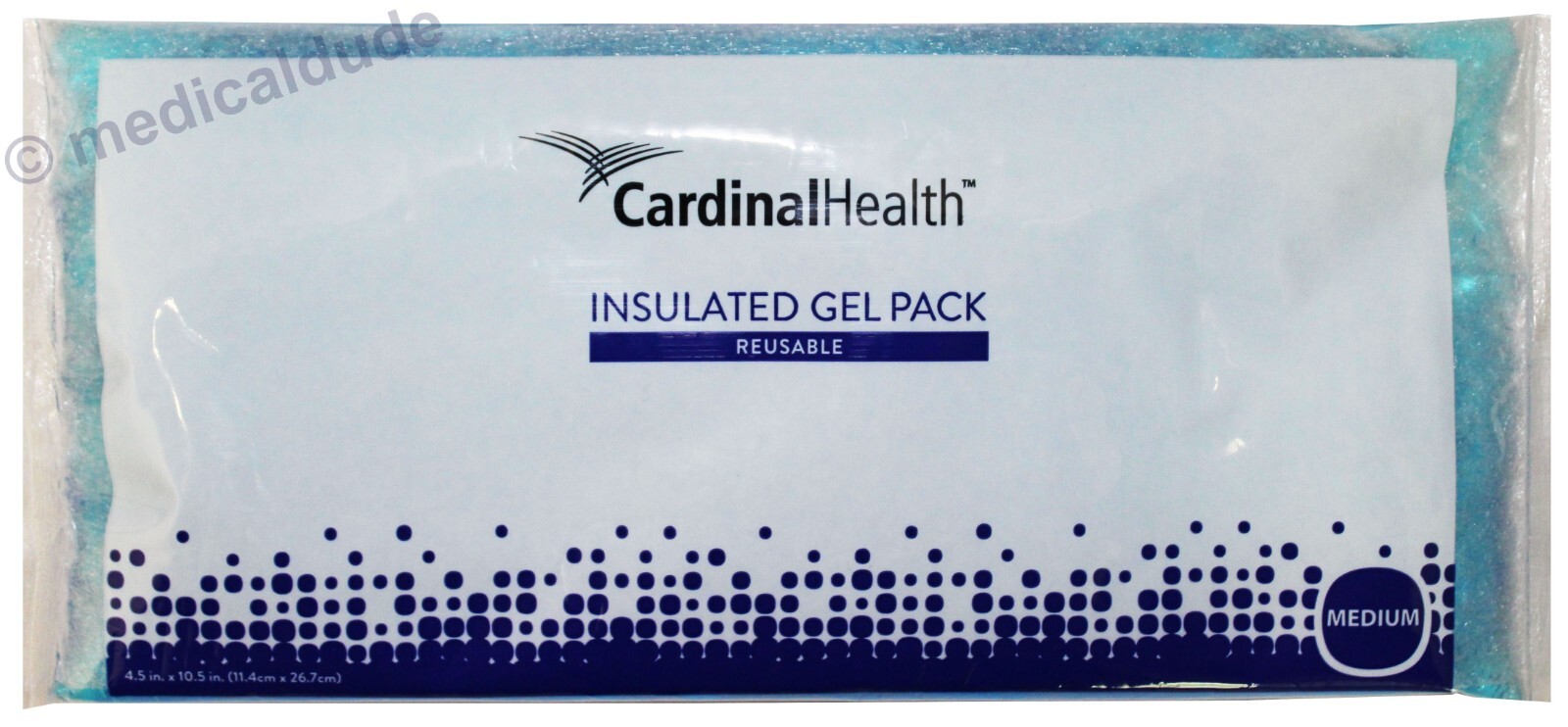 Cardinal Health Reusable Insulated Hot/Cold Gel Pack - 10.5" x 4.5" Medium-1 EA