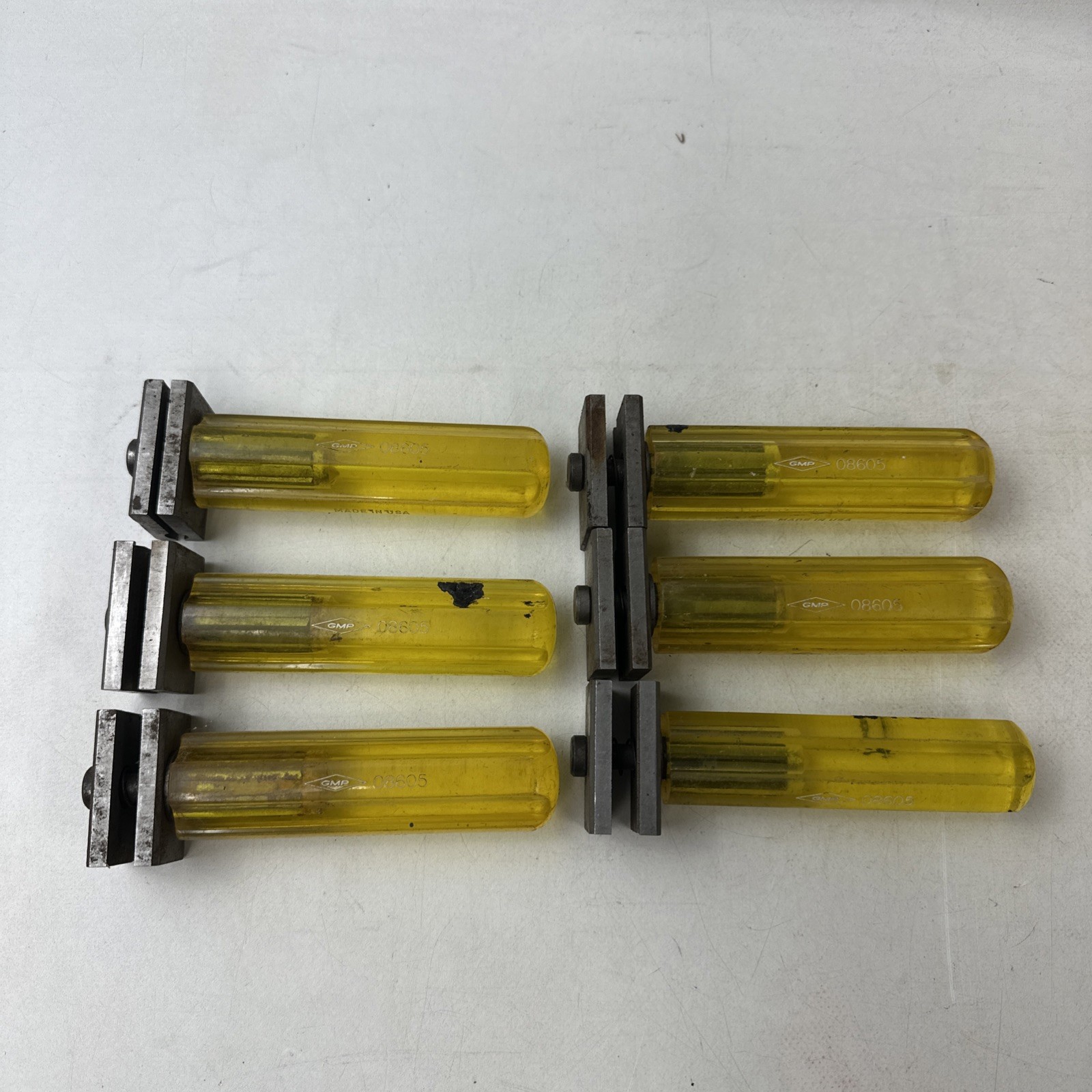 Lot Of 6 Vintage GMP Lashing Wire Grips 08605 Have Some Wear Work Properly