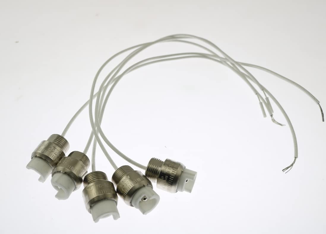5 Pack R7S Ceramics Lamp Base Socket Holder Conveter Connector Bulb...