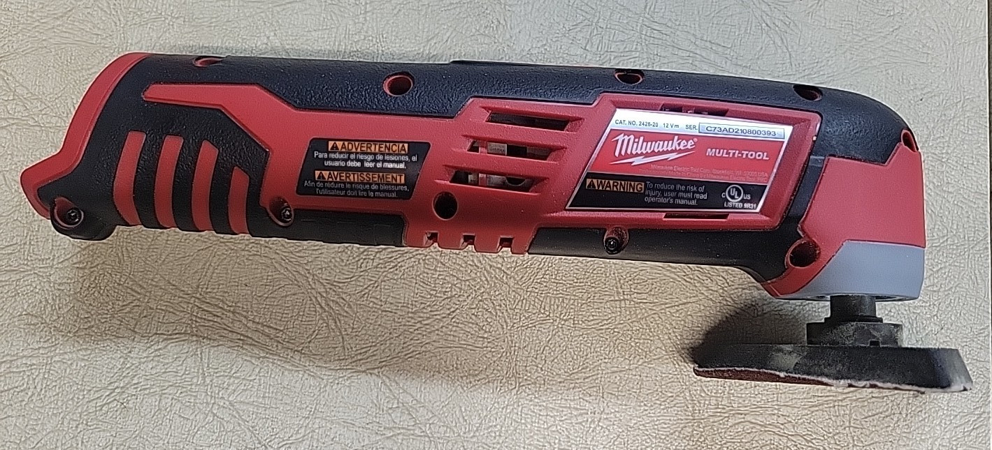 MILWAUKEE 2426-20 M12 12V 12 Volt Cordless Multi-Tool- TOOL ONLY