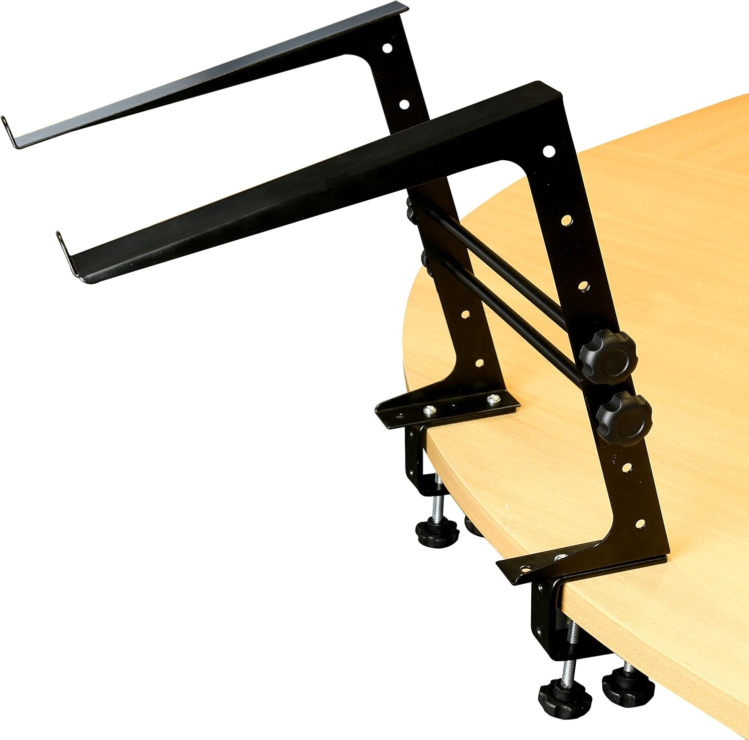 Portable DJ Laptop Stand Adjustable Height Anti-Slip for Laptops Controllers CDJ