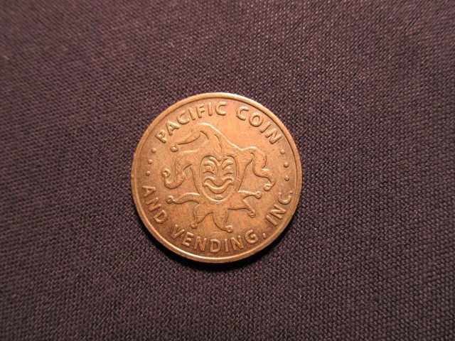 Pacific Coin And Vending Arcade Token - Pacific Coin & Vending Arcade Style Coin