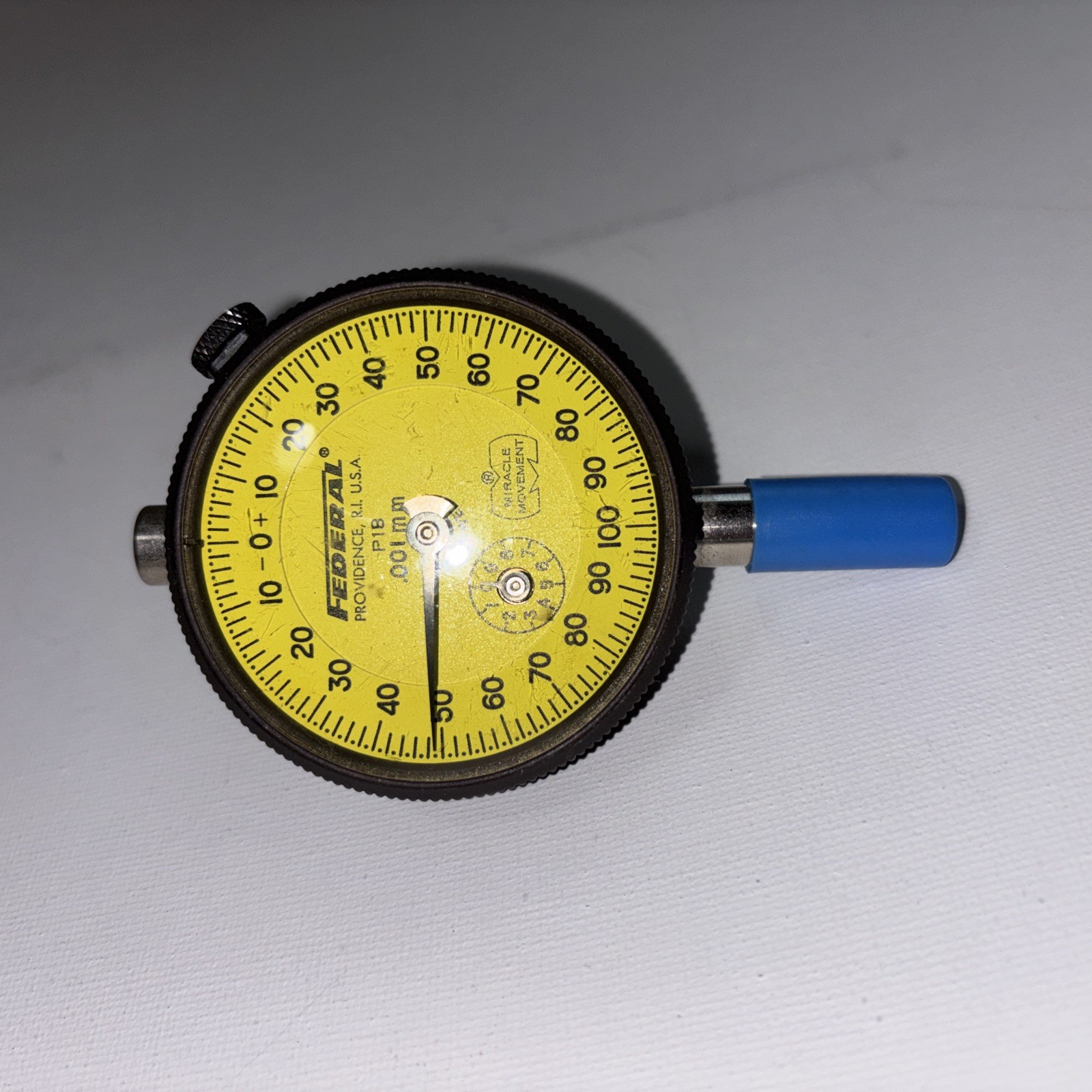 Federal Model P1B Dial Indicator .001mm Full Jeweled Miracle Movement