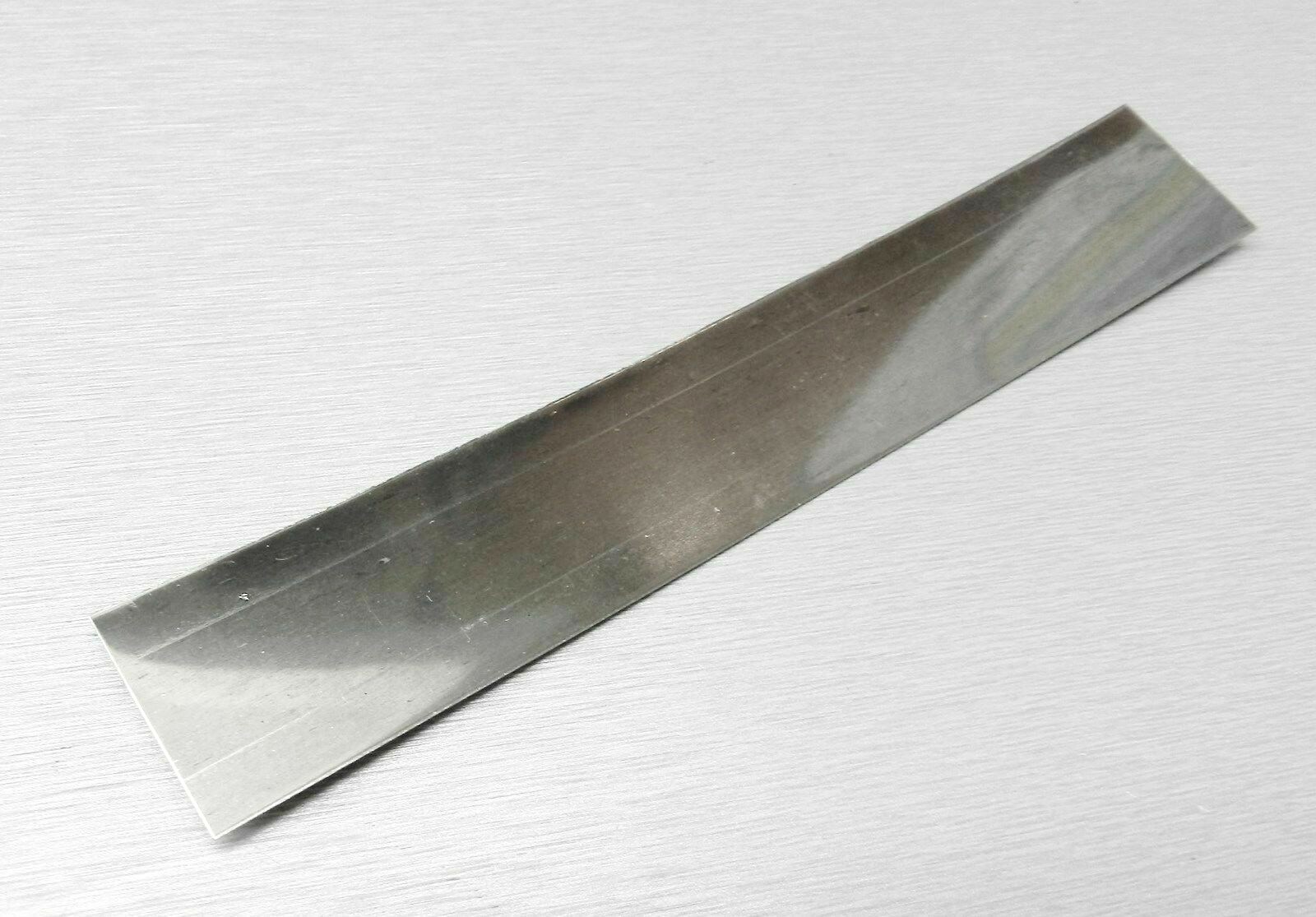 Stainless Steel Anode 6"x1" For Jewelry Electro Plater Rectifier Plating Machine