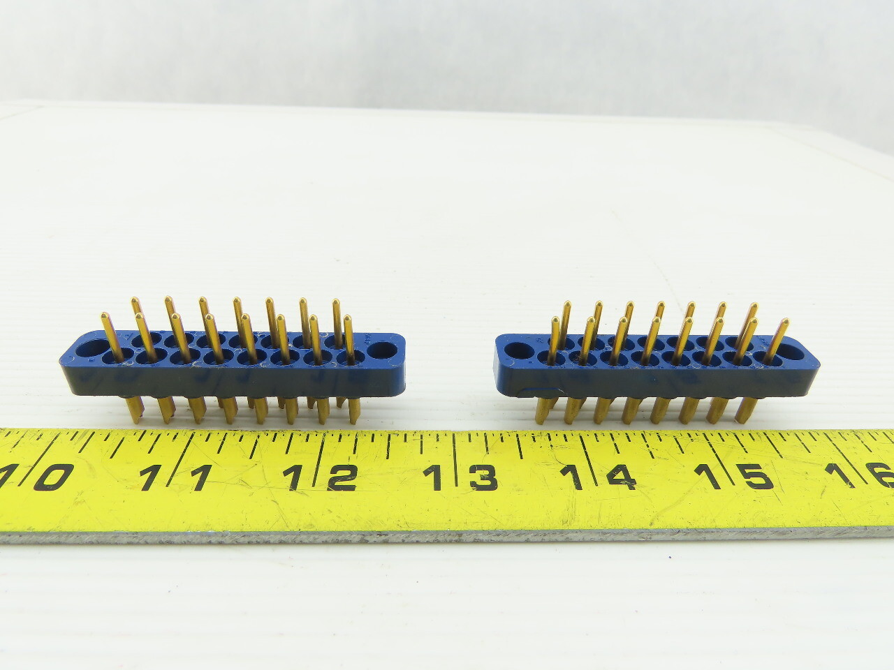 A15P 15 Pin Solder Cup Male Connector 1.54mm Pin OD Lot Of 2