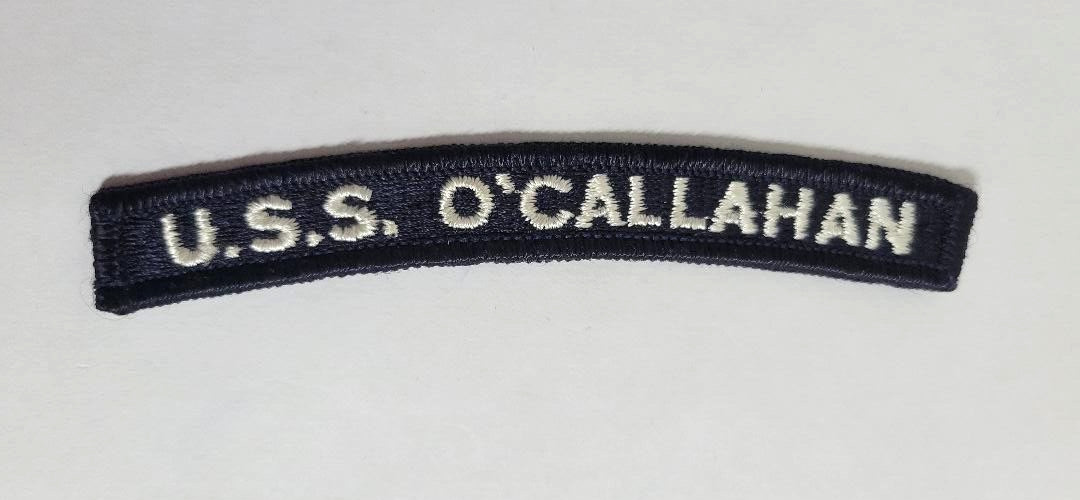 US Navy U.S.S. O'CALLAHAN  (FF-1051) U.S. Navy Garcia-Class Frigate Segment