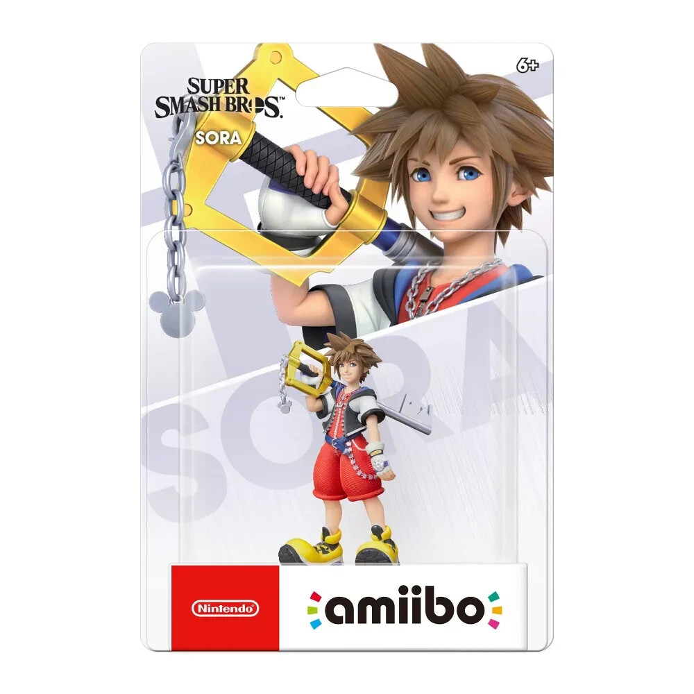 Nintendo Super Smash Bros Amiibo Figure - Sora Kingdom Hearts- Ships Today!