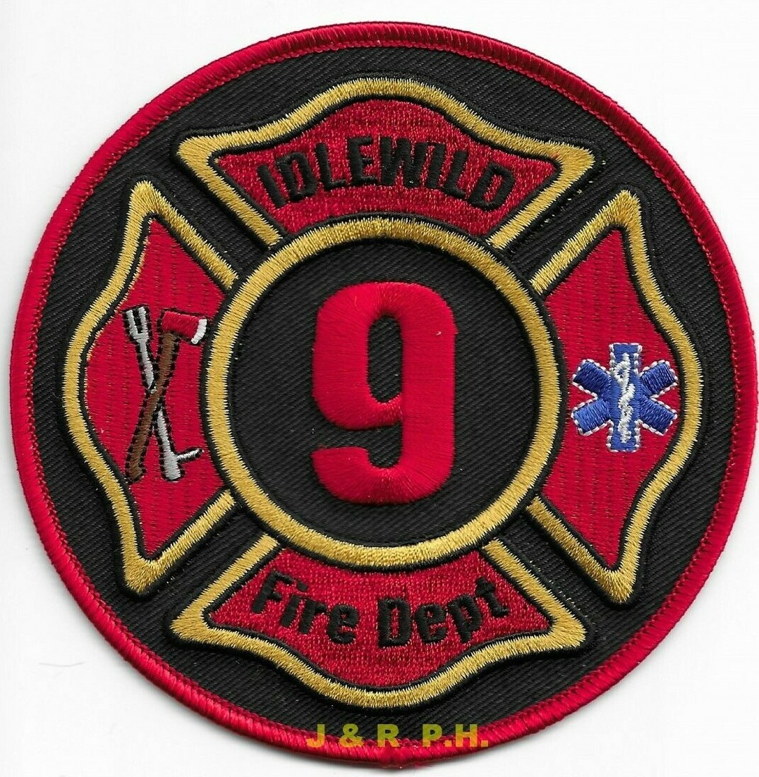 Idlewild  Fire Dept., North Carolina (4" round size) fire patch