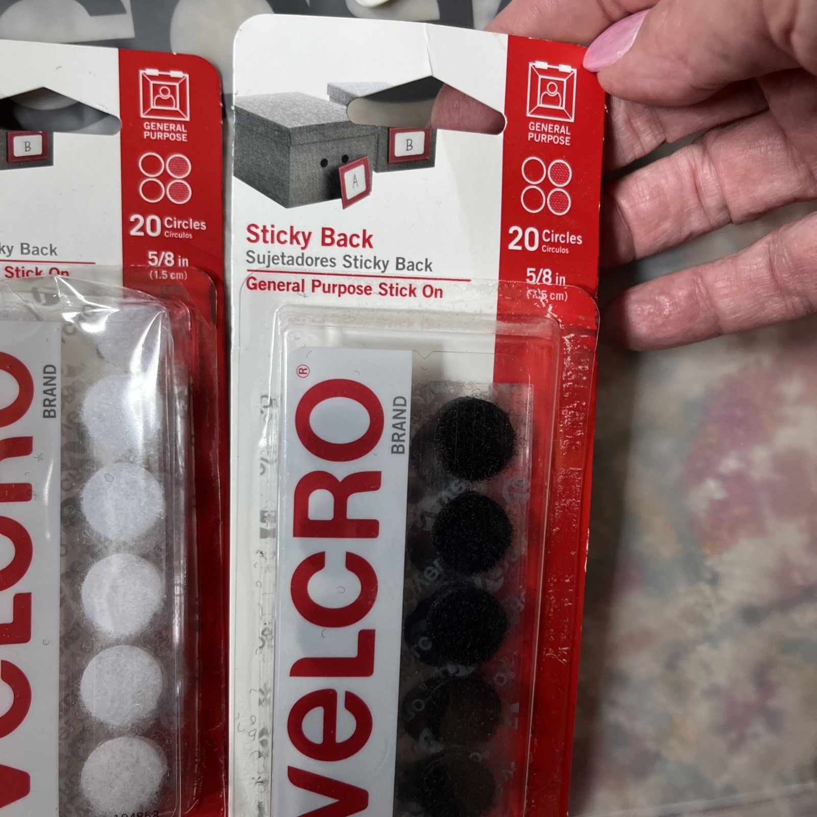 velcro lot- assorted 7 packages NEW