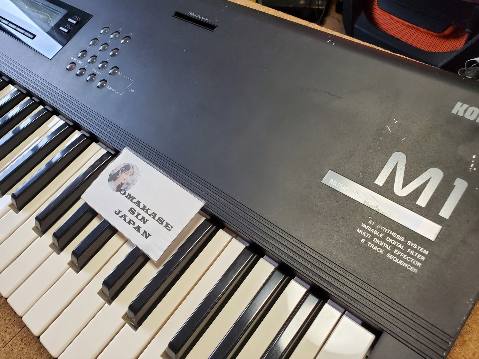 KORG M1 Music Workstation Synthesizer New Battery  Good Condition Japan