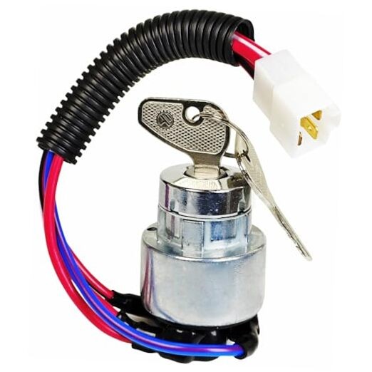Ignition Switch Lock & 2 Key TC020-31822 TC020-31820 Compatible with Kubota